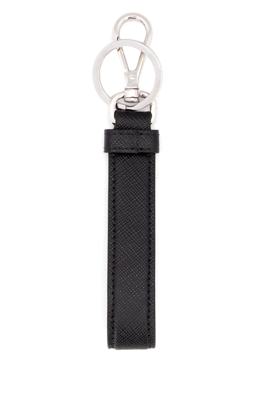 PRADA PORTACHIAVI For Men 100%ACCIAIO-100%VITELLO