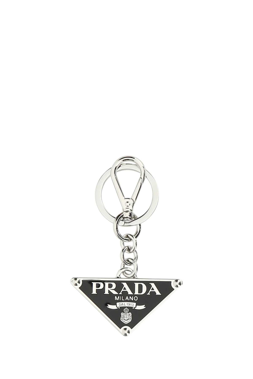 PRADA PORTACHIAVI For Men 100%ACCIAIO-100%OTTONE