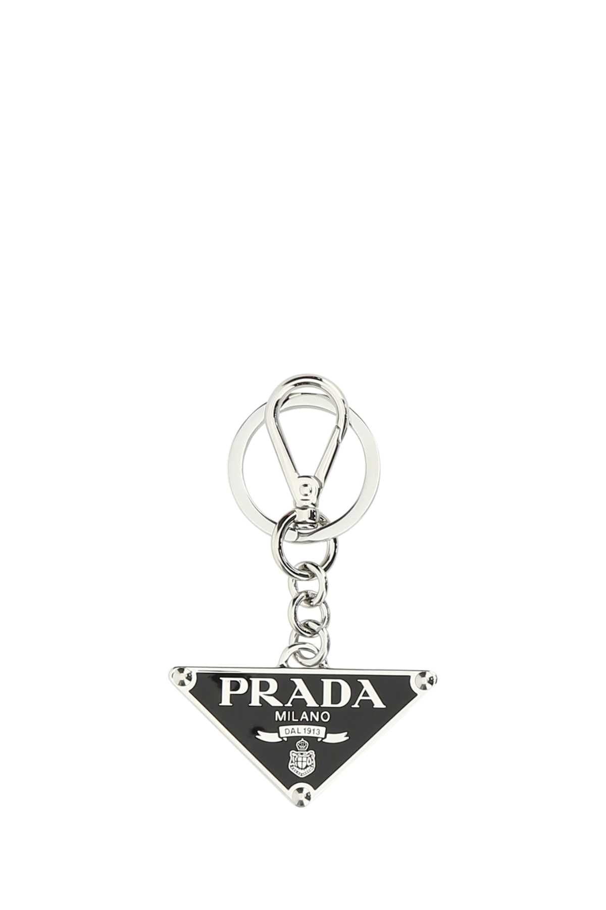 PRADA PORTACHIAVI For Men 100%ACCIAIO-100%OTTONE