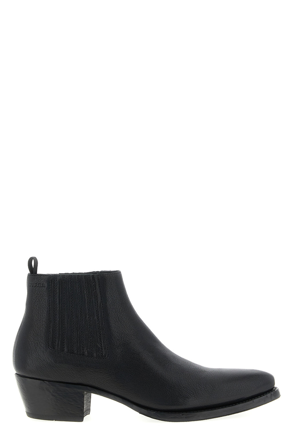 PRADA Chelsea ankle boots For Men 100% goat leather (Capra Hircus Hircus)