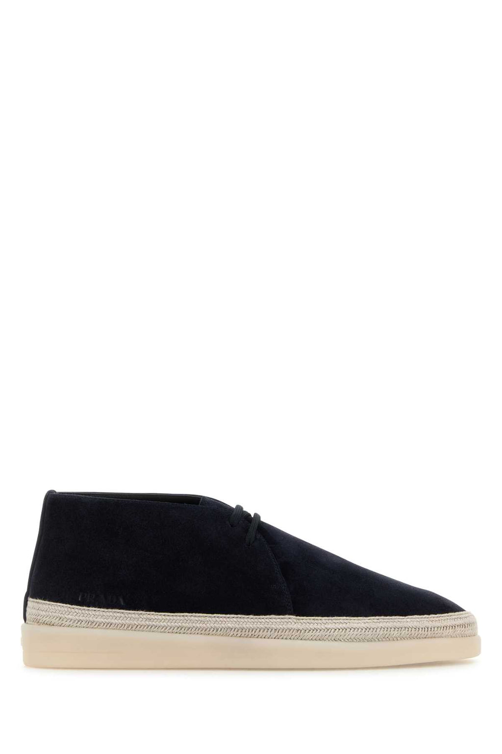 PRADA DRIVE/PANTOFOLE For Men Exterior: 100% Suede Interior: 100% Leather Sole: Rubber
