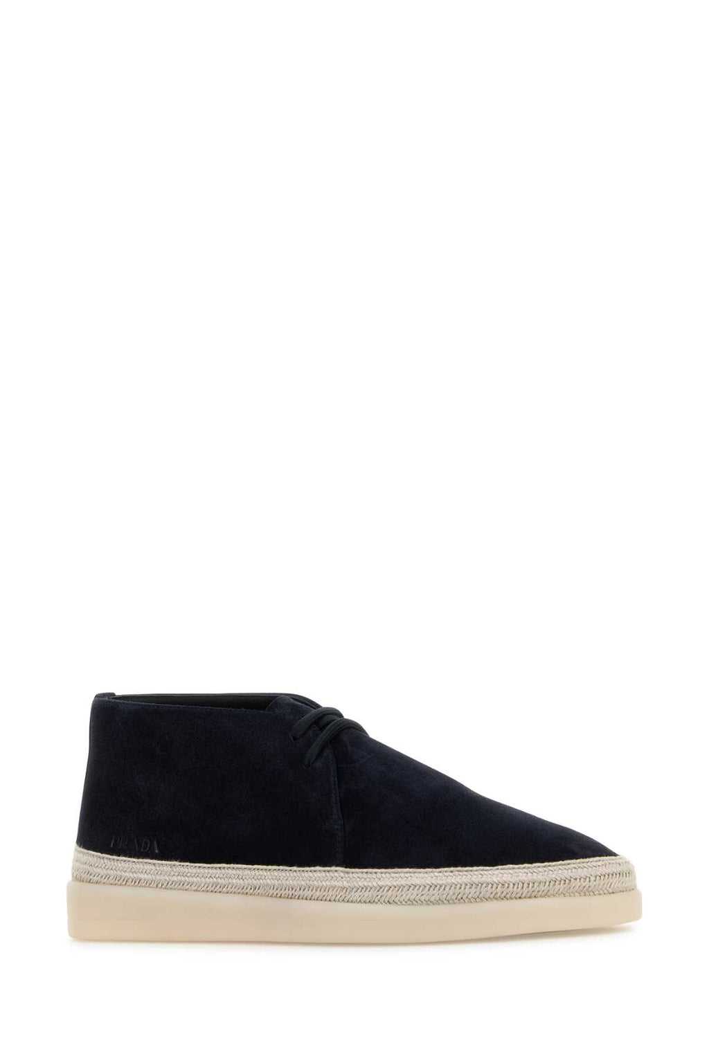 PRADA DRIVE/PANTOFOLE For Men Exterior: 100% Suede Interior: 100% Leather Sole: Rubber