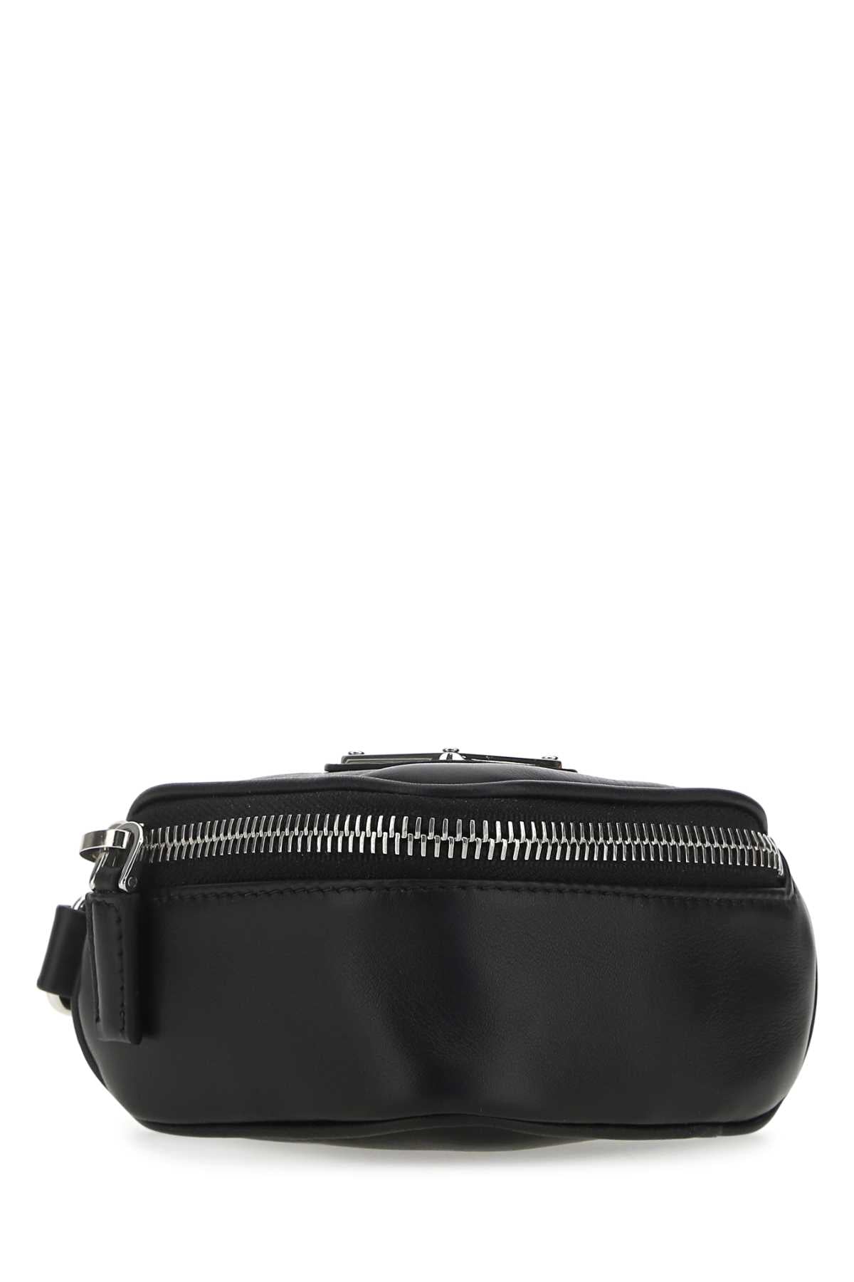 PRADA PORTACHIAVI For Men Exterior: 100% Leather Finishing: Silver metal