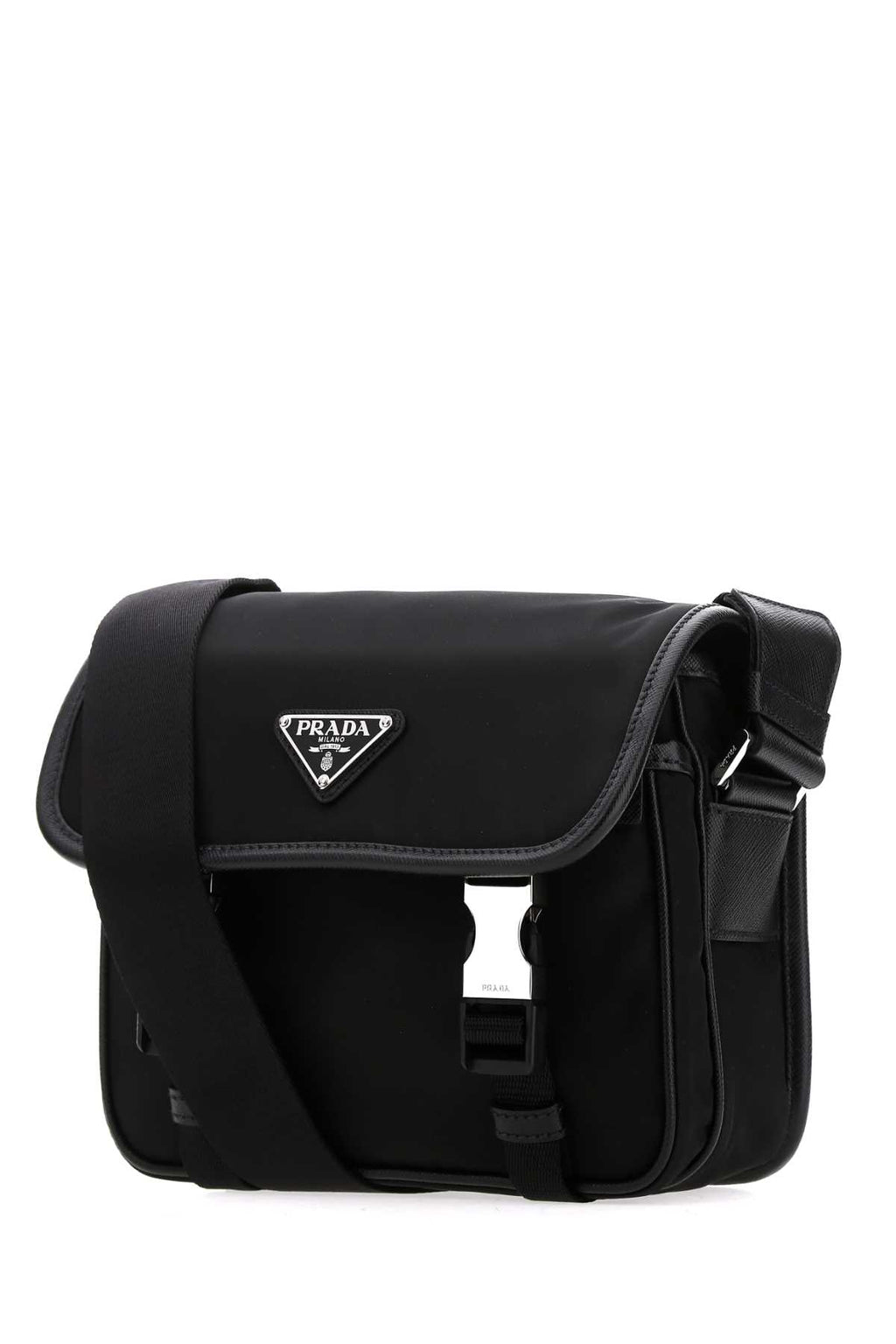 PRADA TESSUTO+PELLE For Men 100%POLIAMMIDERICICLATA-100%VITELLO