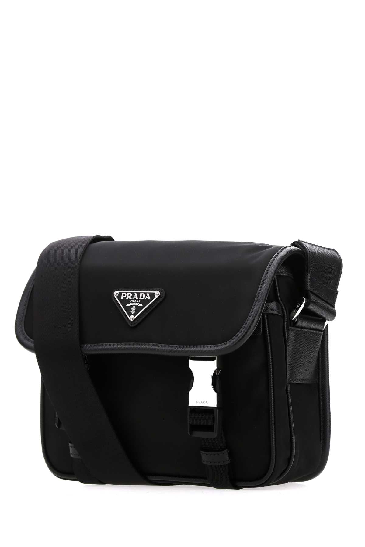 PRADA TESSUTO+PELLE For Men 100%POLIAMMIDERICICLATA-100%VITELLO