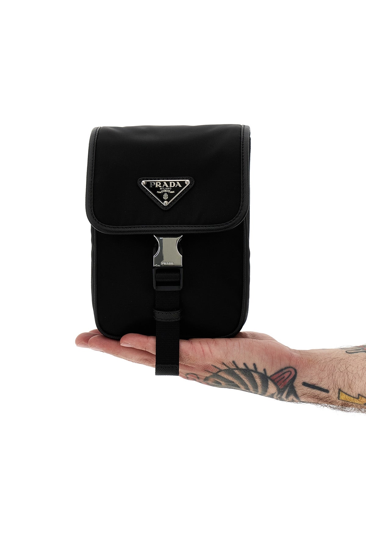 PRADA Re-Nylon logo crossbody bag For Unisex null
