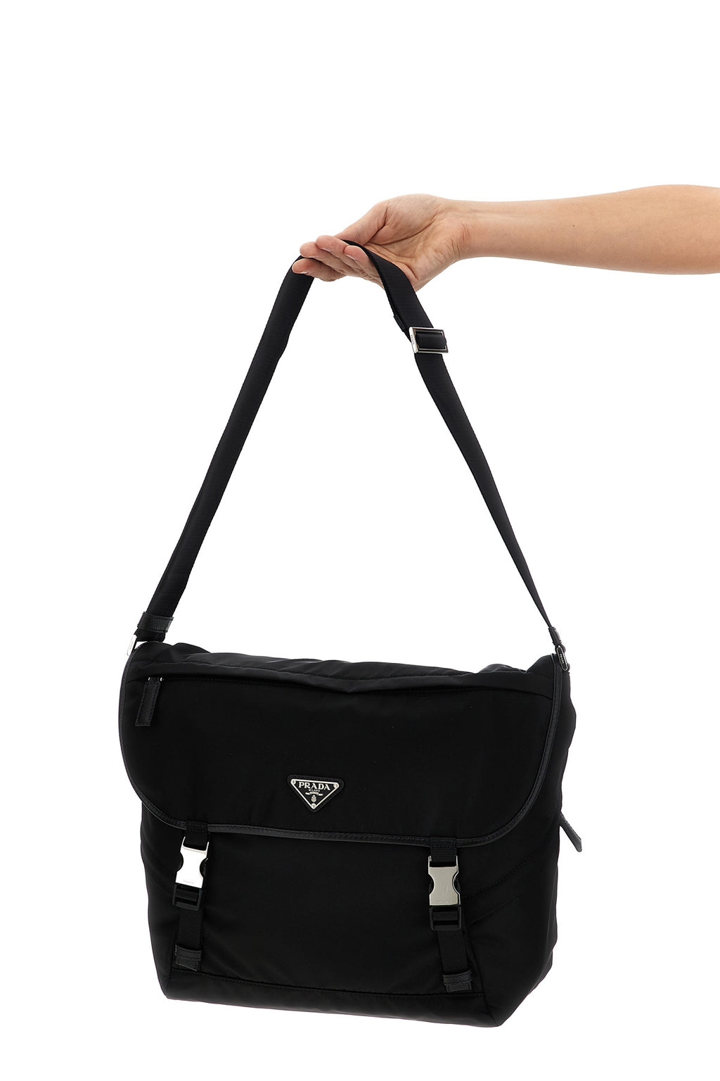 PRADA Re-Nylon shoulder strap For Men 100% polyamide