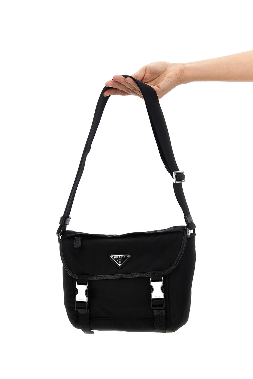 PRADA Re-Nylon shoulder strap For Men 100% polyamide