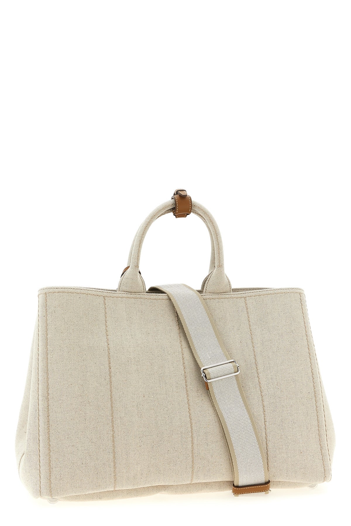 PRADA Extra large 'Prada Jardinière' shopping bag For Men 58% cotton, 42% linen