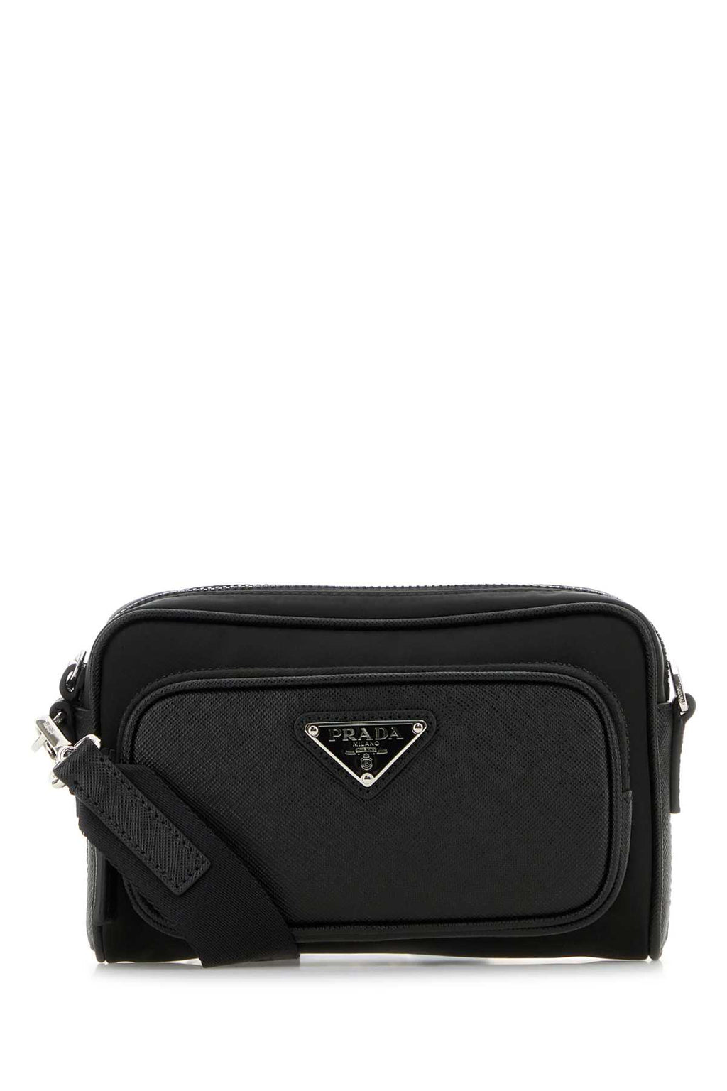 PRADA TESSUTO+PELLE For Men 100%POLIAMMIDERICICLATA-100%VITELLO