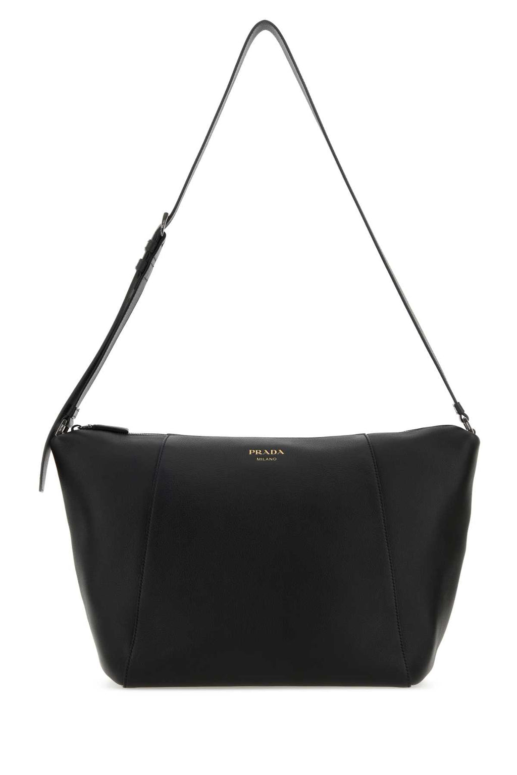 PRADA PELLE For Men Exterior: 100% Leather Lining: 100% Fabric Finishing: Silver metal