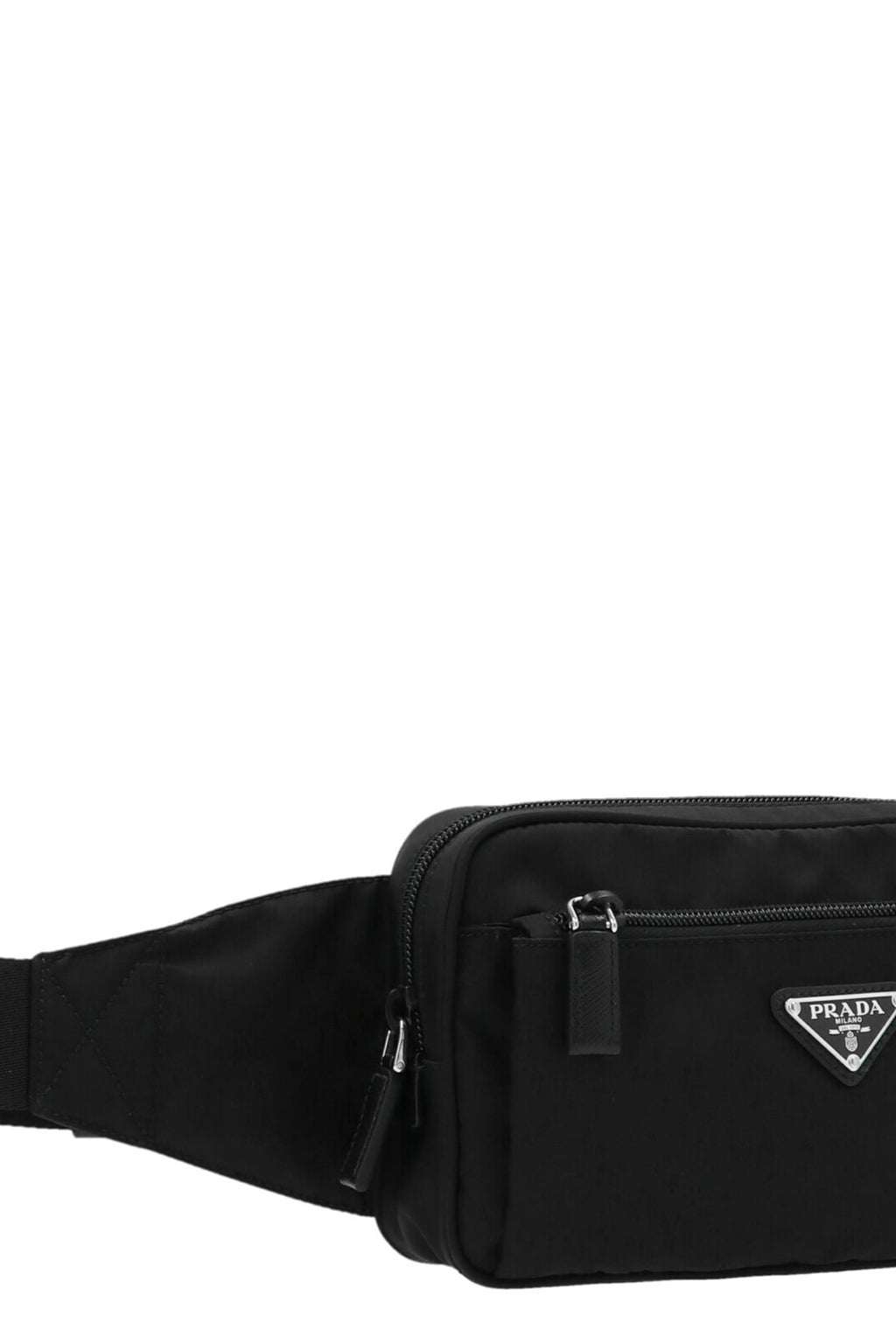 PRADA Re-nylon belt bag For Men 100% recycled nylon