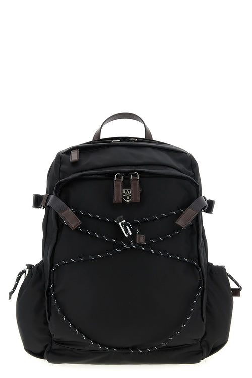 PRADA 'Prada Speedrock' backpack For Men 100% recycled polyamide