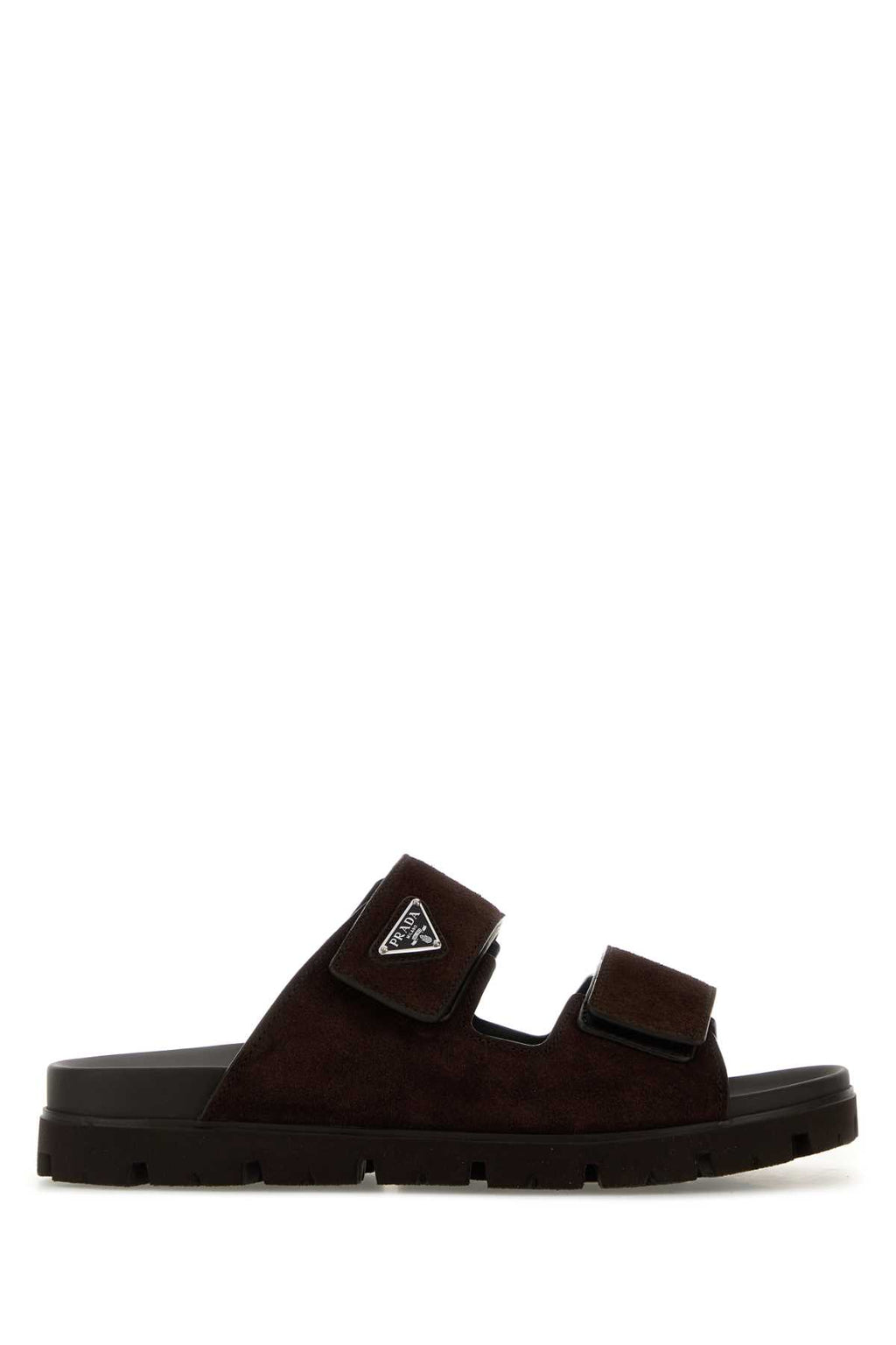 PRADA SANDALI For Men Exterior: 100% Suede Interior: 100% Leather Sole: Rubber
