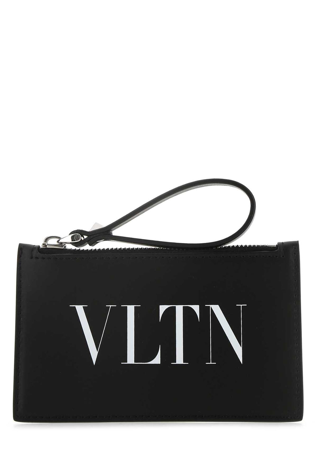 VALENTINO GARAVANI PORTAFOGLIO For Men Exterior: 100% Calf Finishing: Silver metal