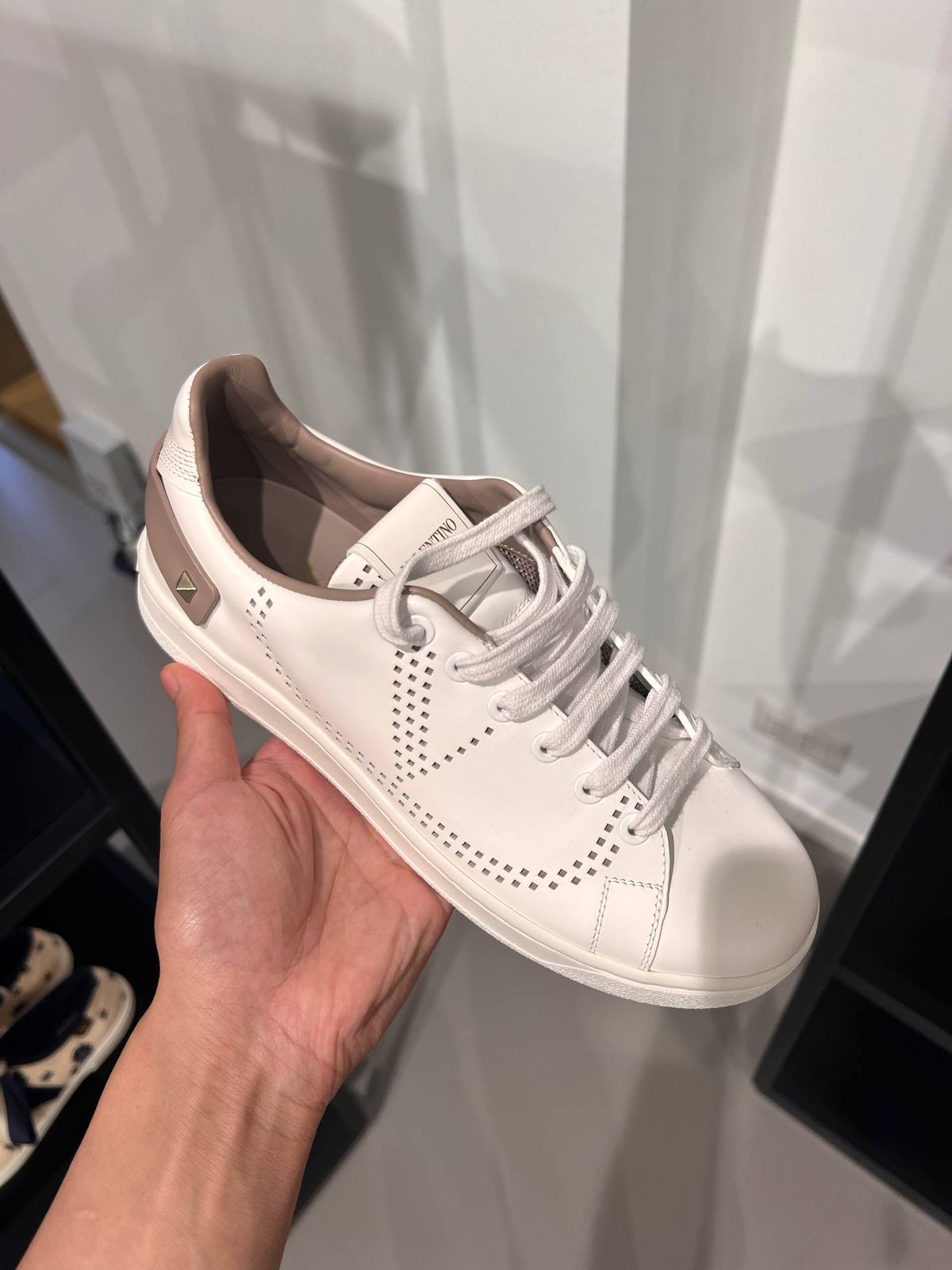 Valentino Garavani VLogo Signature Perforated Sneaker