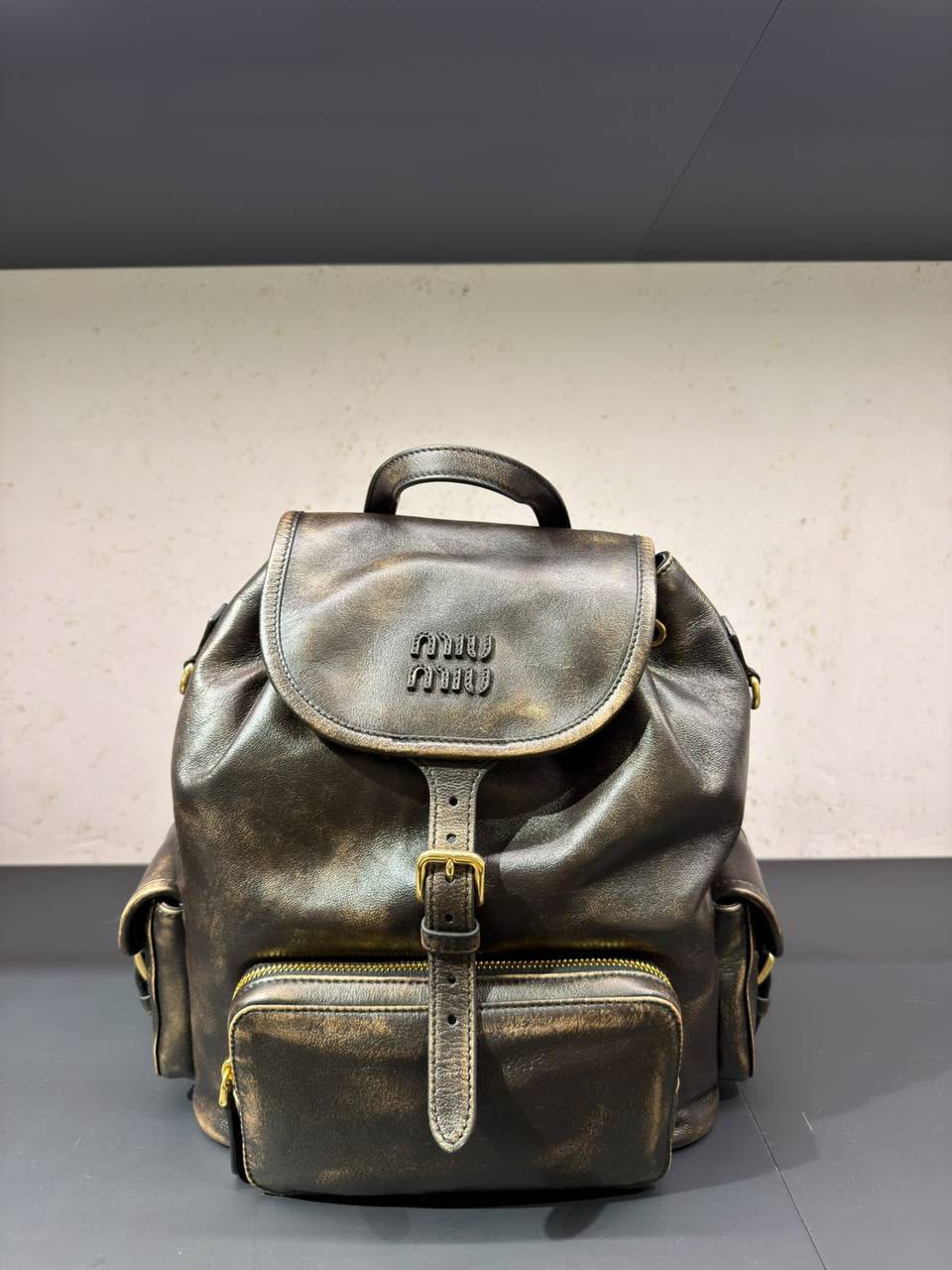 Leather Backpack