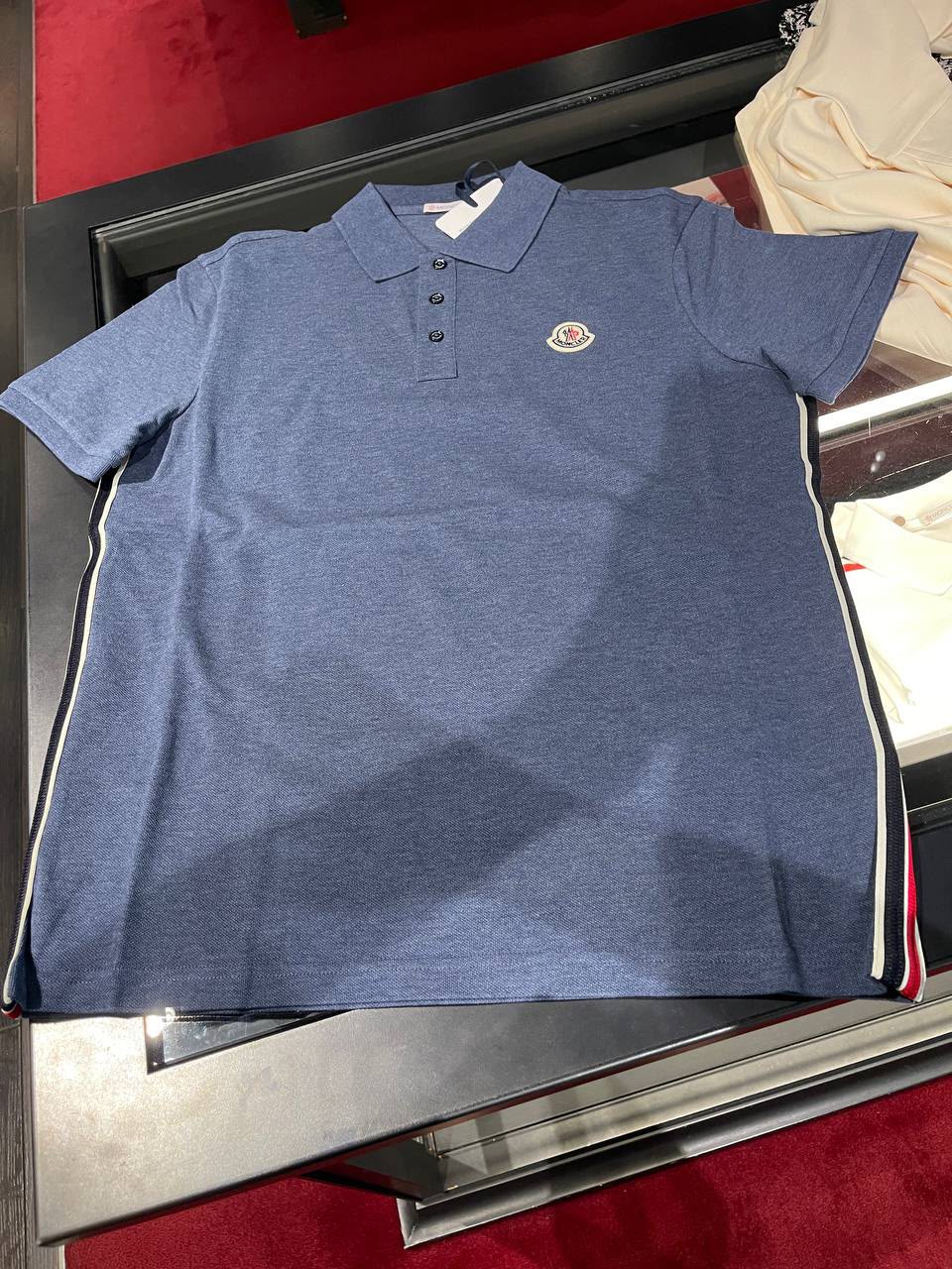 Side Stripe Polo Shirt