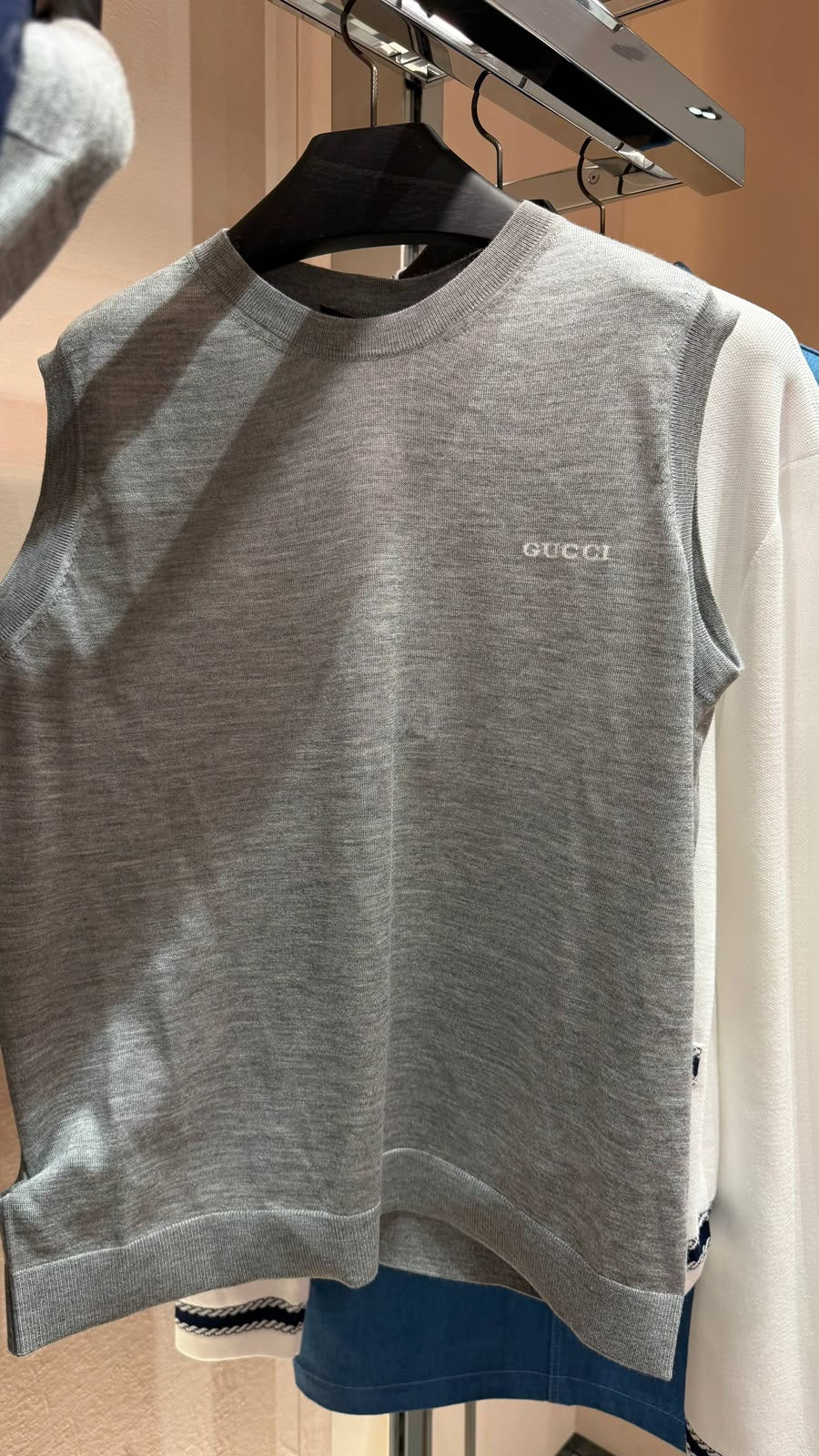 Logo Knit Tank Top