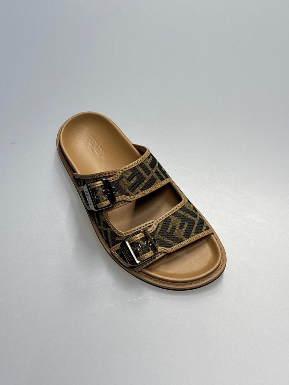 FF Logo Buckle Slides
