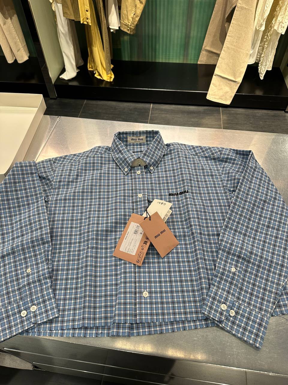 Checked Poplin Shirt
