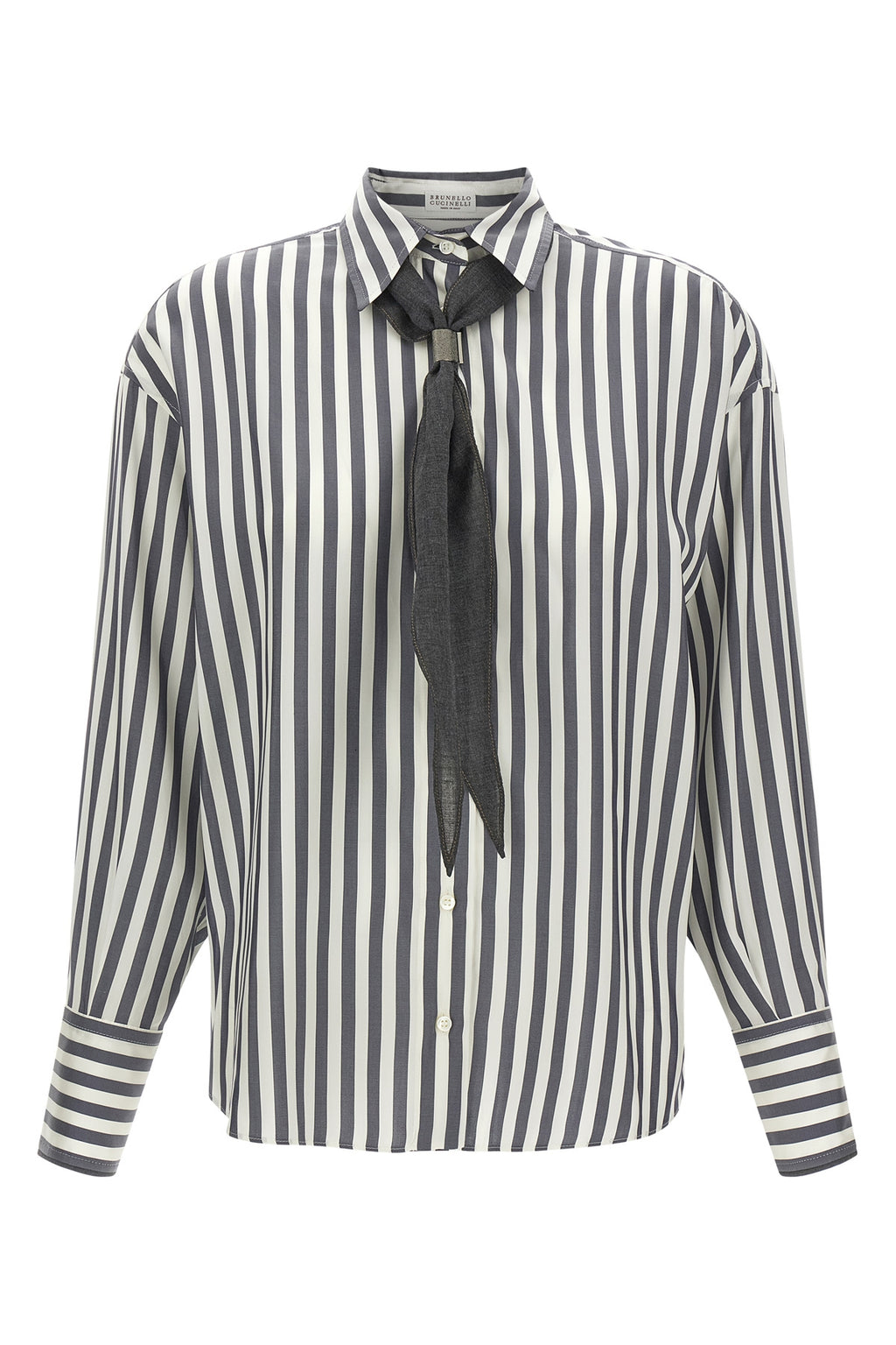 Shirt with scarf