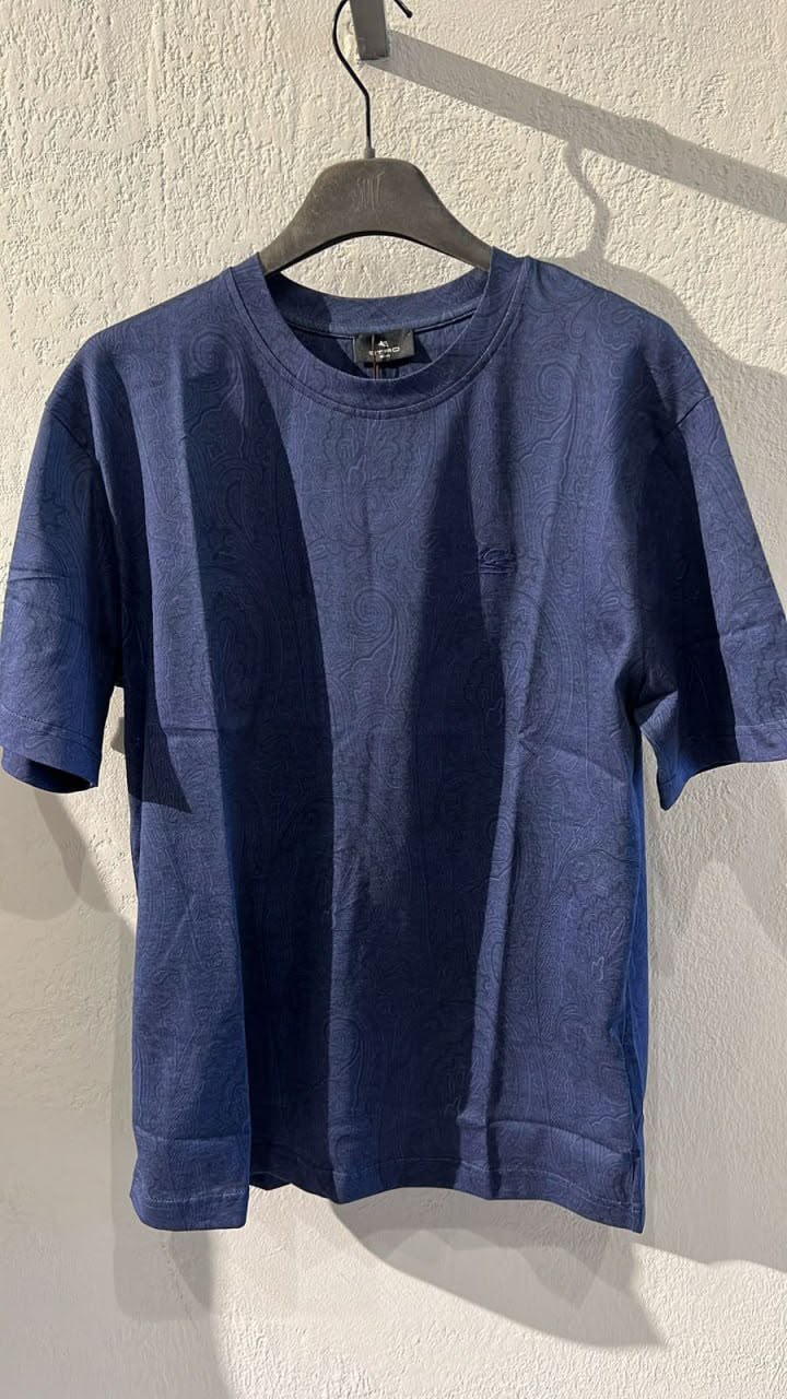 Paisley Jacquard T-Shirt