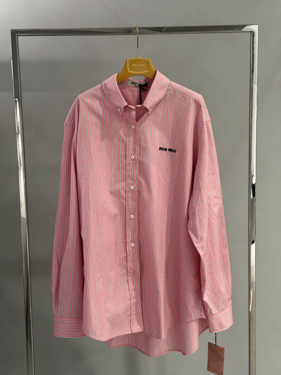 Striped Poplin Shirt