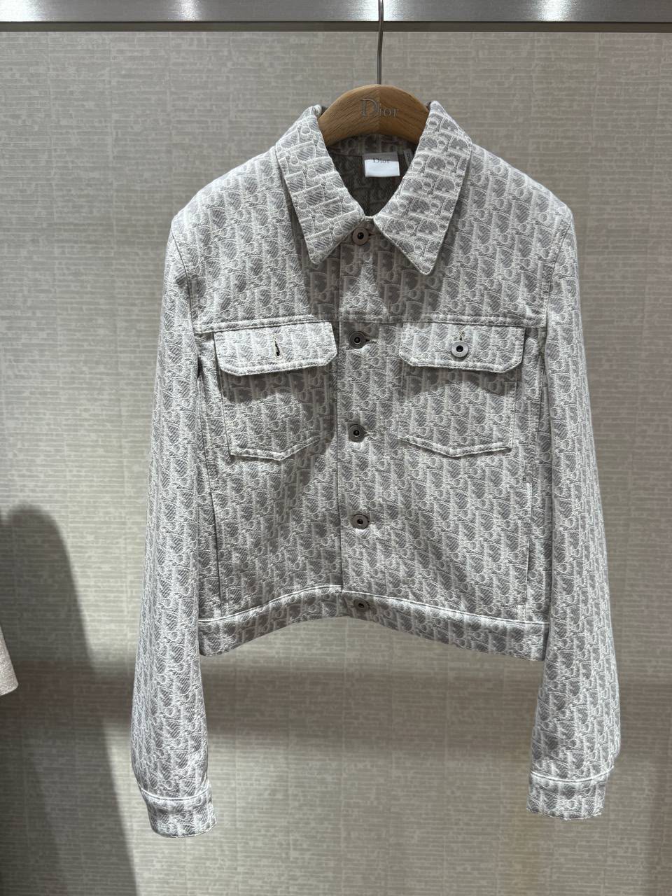 Oblique Denim Jacket