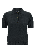 'Pomposa' knit polo shirt