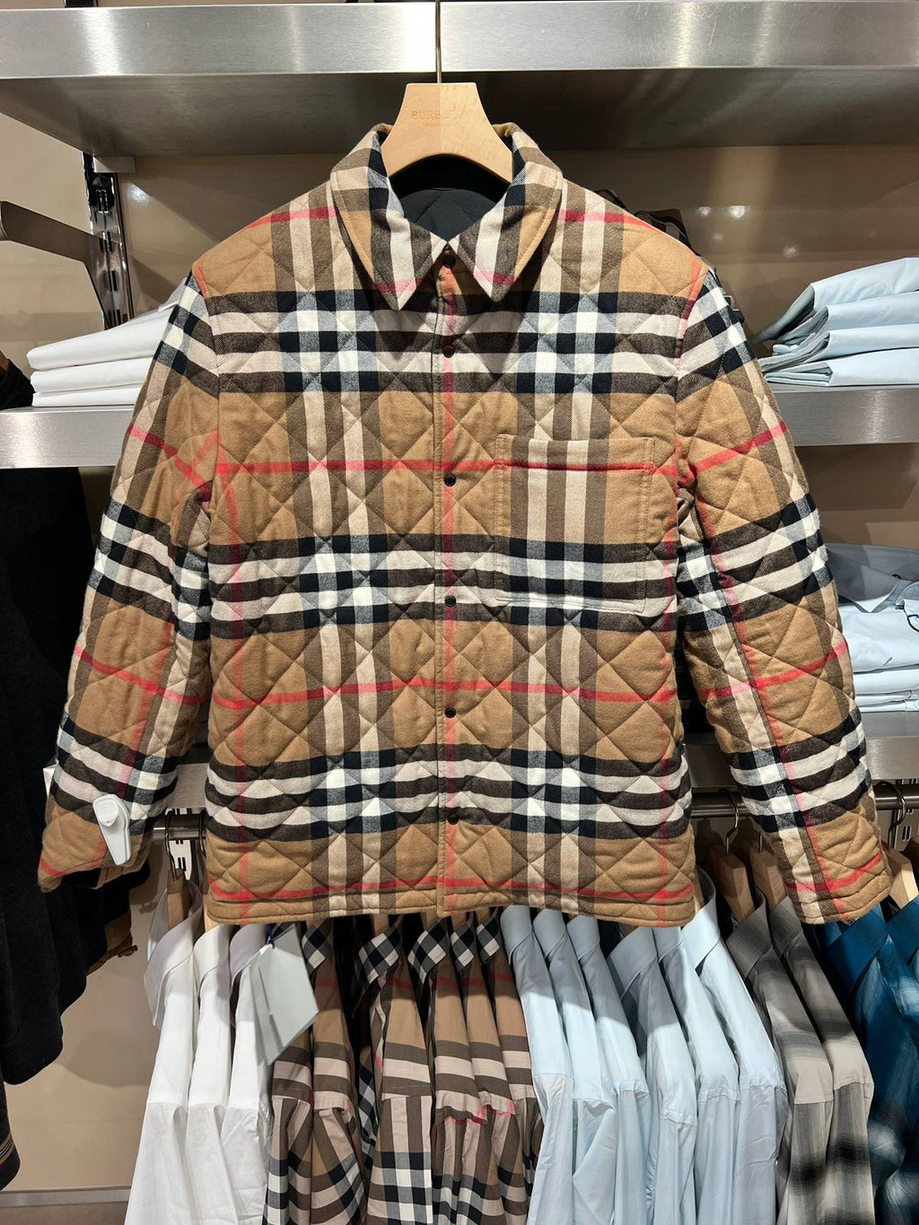 Diamond Quilted Jacket