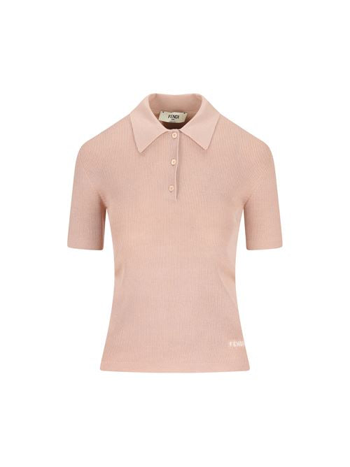 Polo realizzata in lana e seta