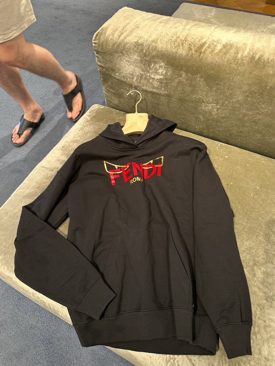 Roma Logo Hoodie