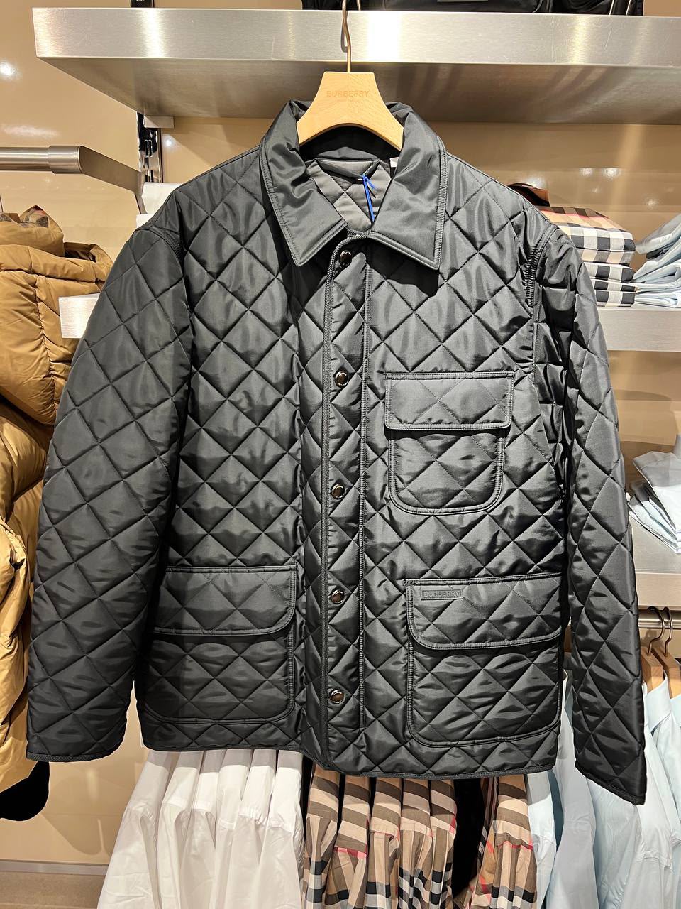 Diamond Quilted Jacket