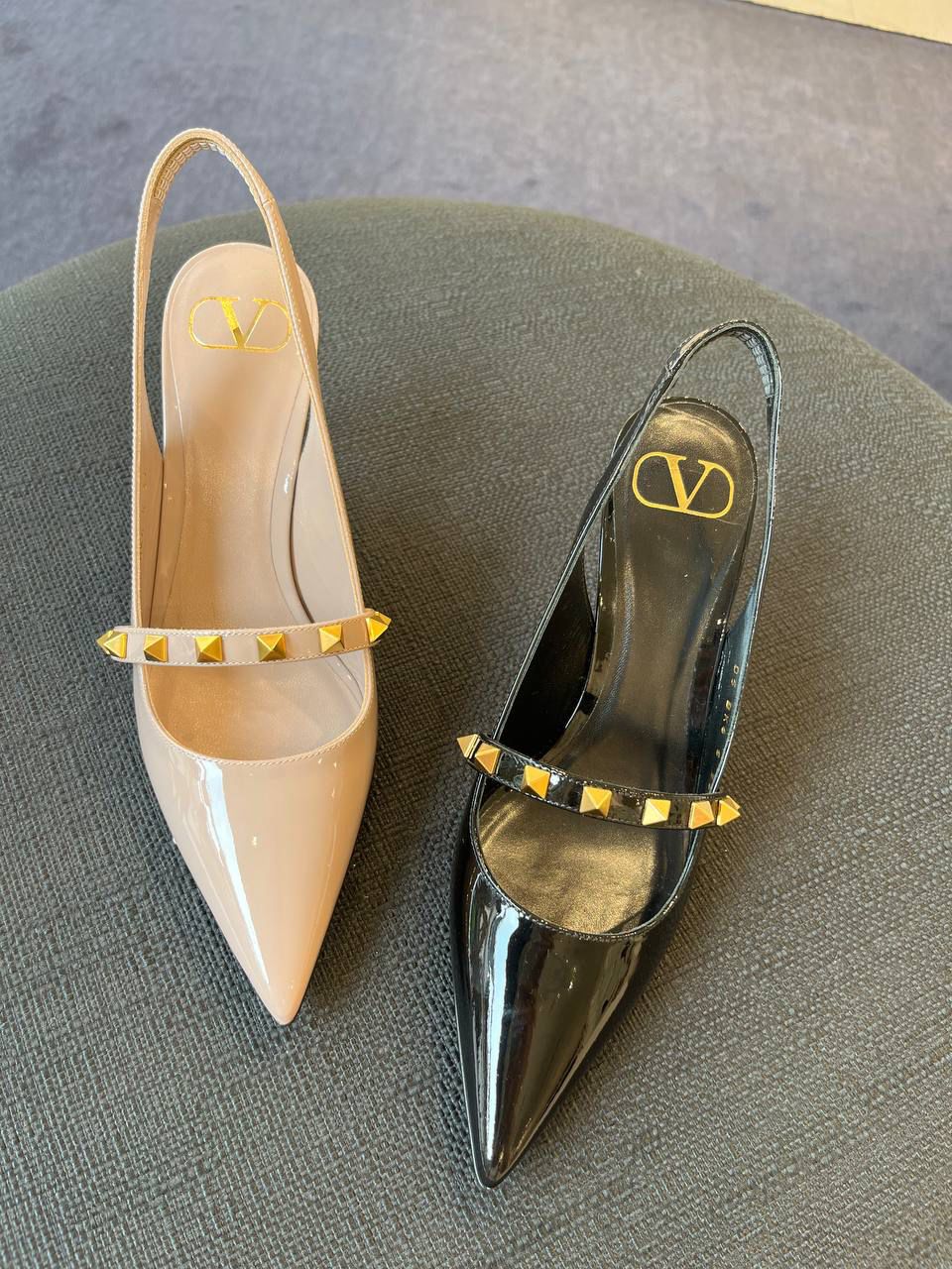 Rockstud Alcove Slingback Pump