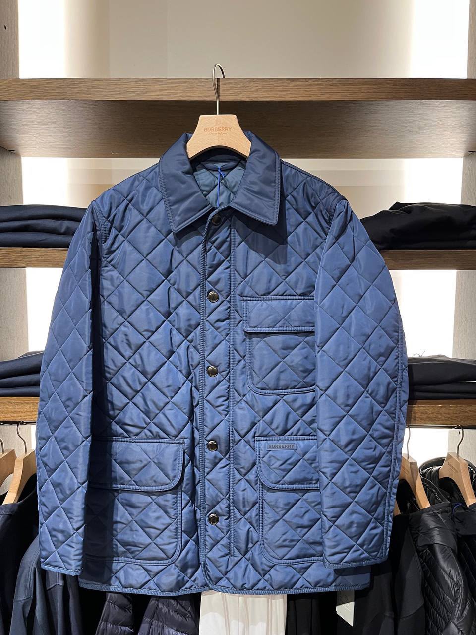 Diamond Quilted Jacket