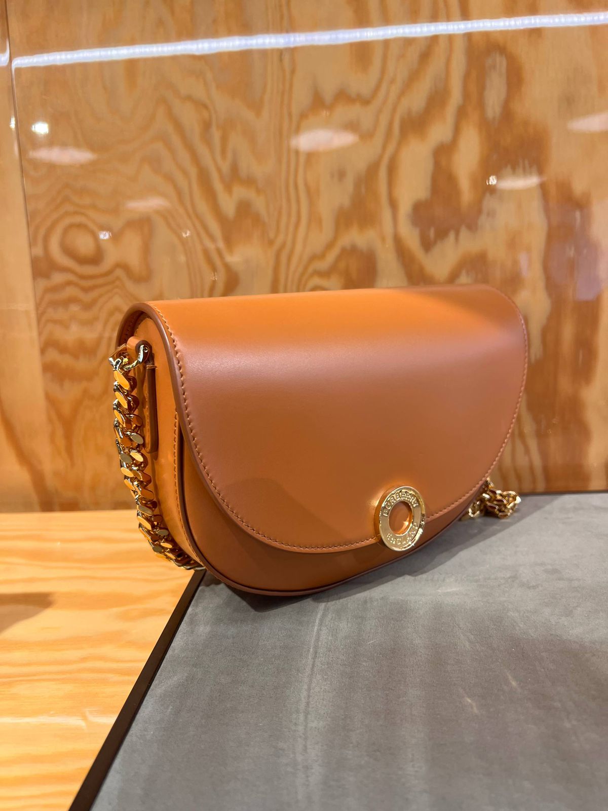 Olympia Small Leather Shoulder Bag