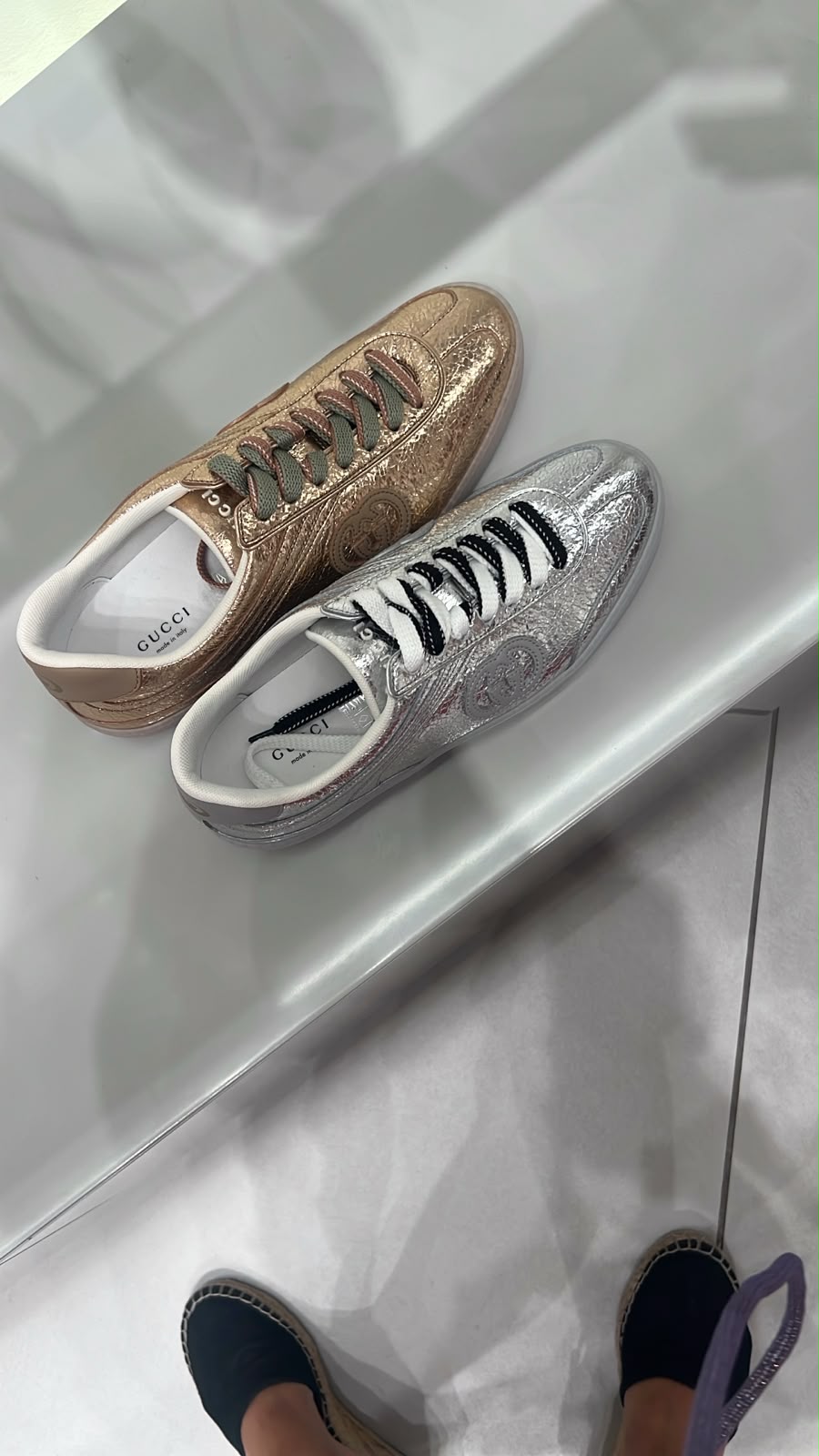 Women's Tennis 1977 Metallic Sneaker