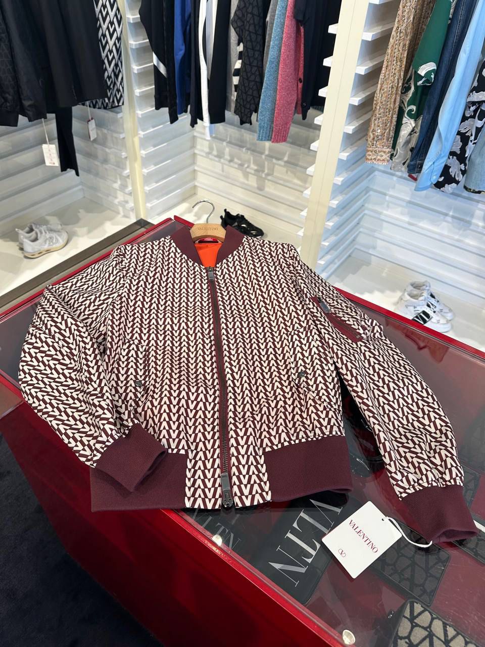 VLogo Signature Bomber Jacket