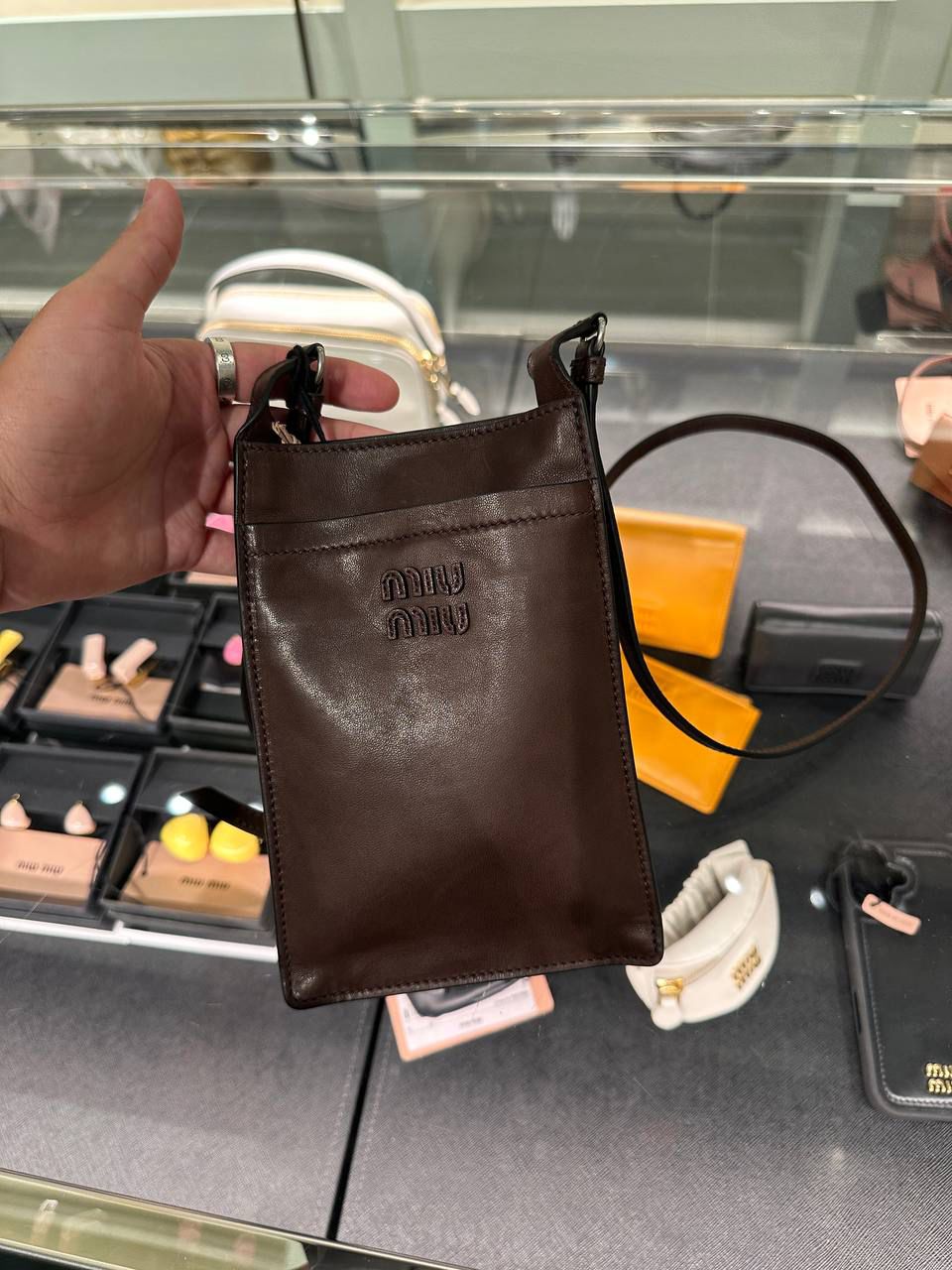 Leather phone case