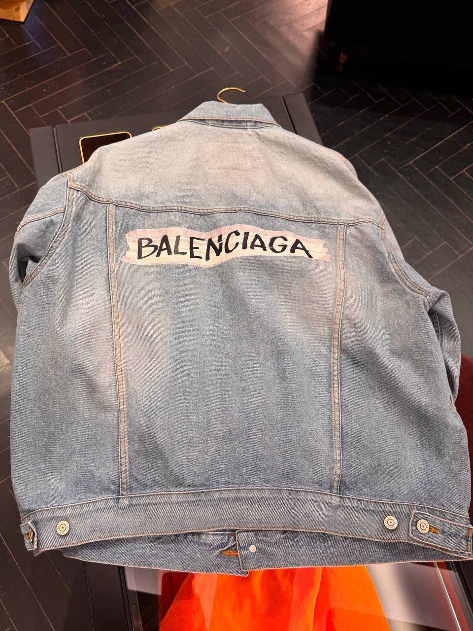 Tape Type Denim Jacket