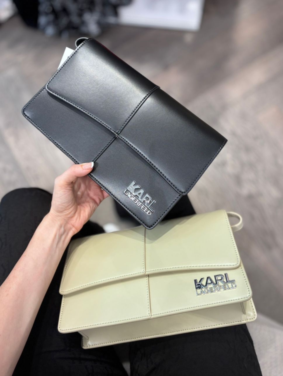 Karl Lagerfeld K/Kross Shoulder Bag