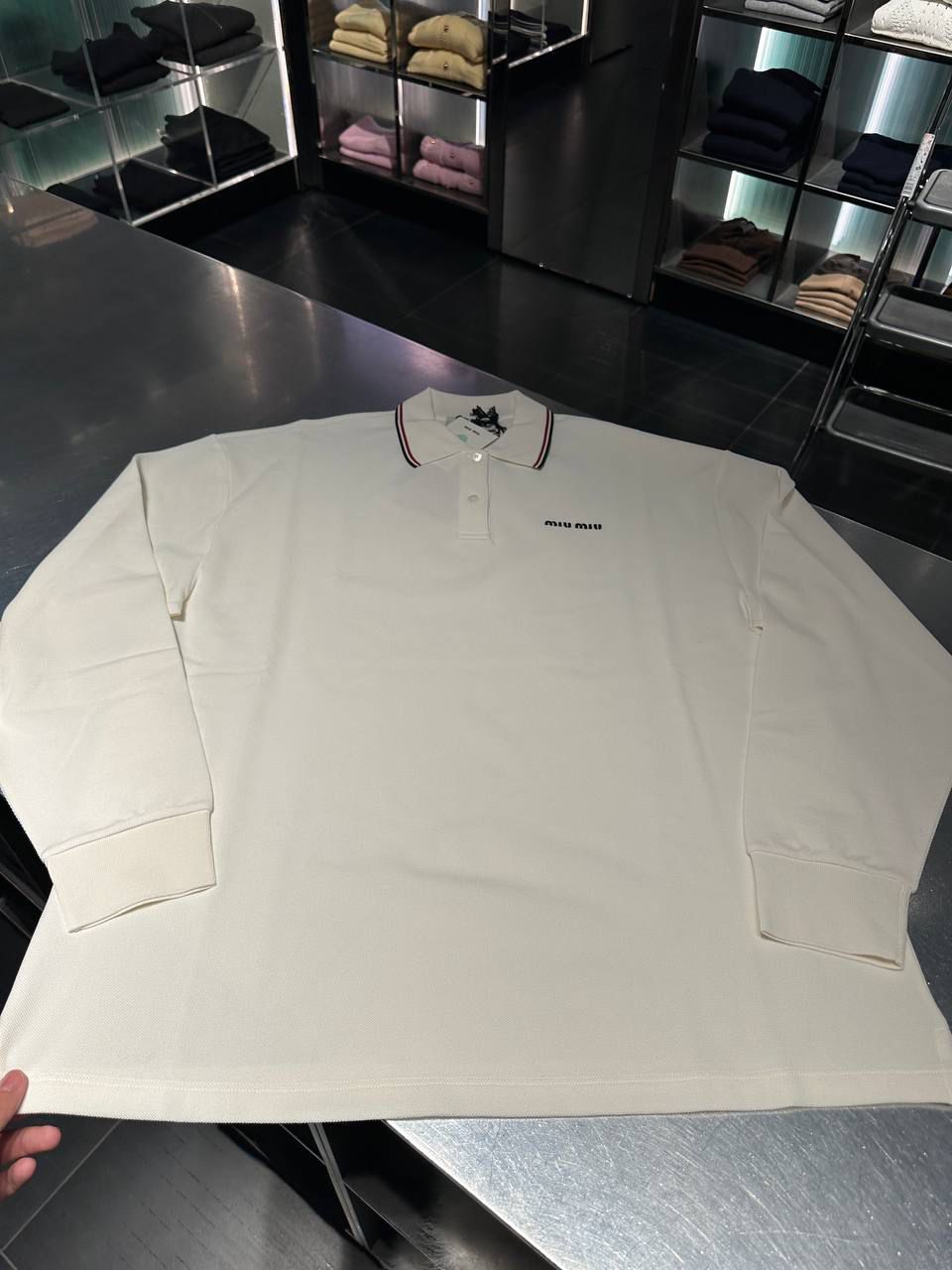 Cotton polo shirt