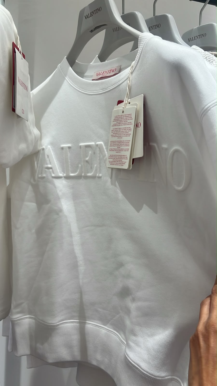 Embossed Logo Sweatshirt