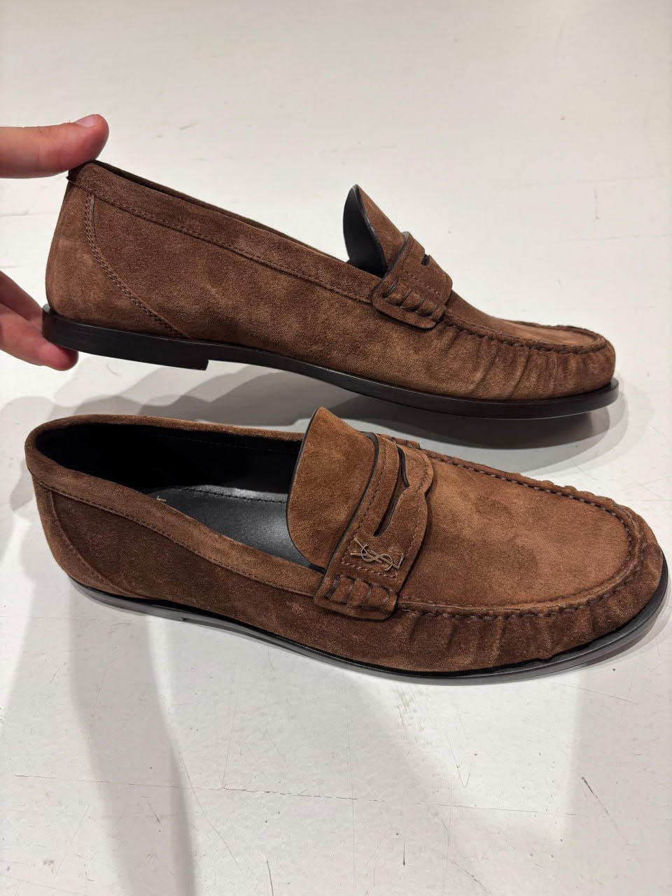 Le Loafer Penny Loafers in Suede