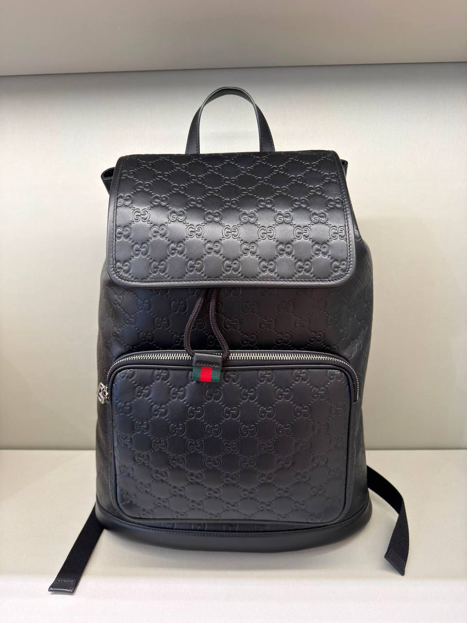 Signature Leather Backpack