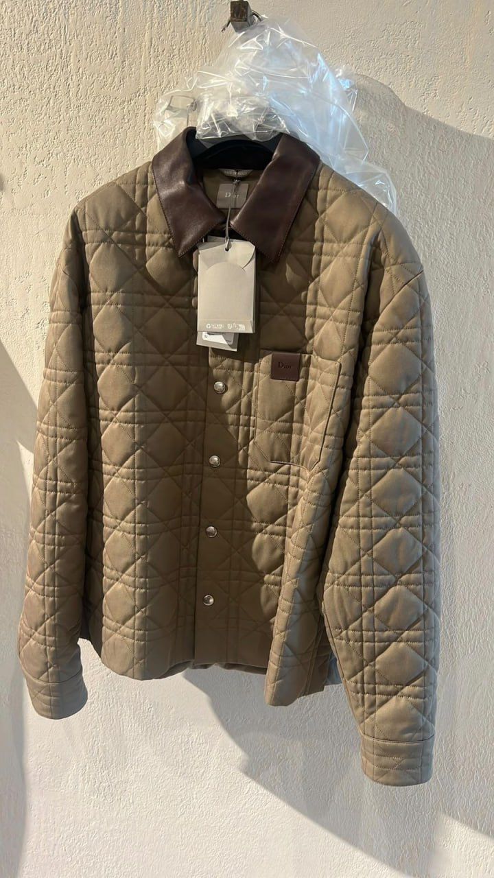 Cannage Quilted Overshirt