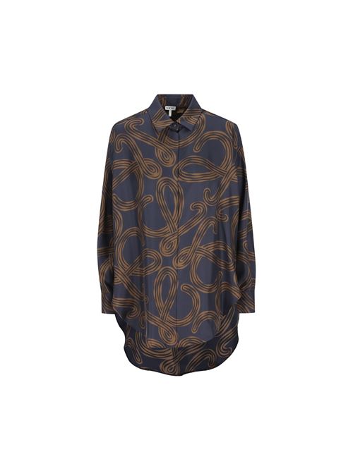 Camicia in leggero twill di seta