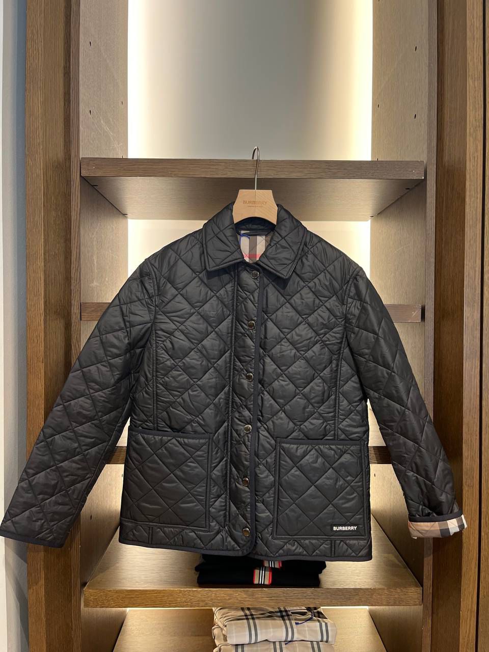 Diamond Quilted Jacket