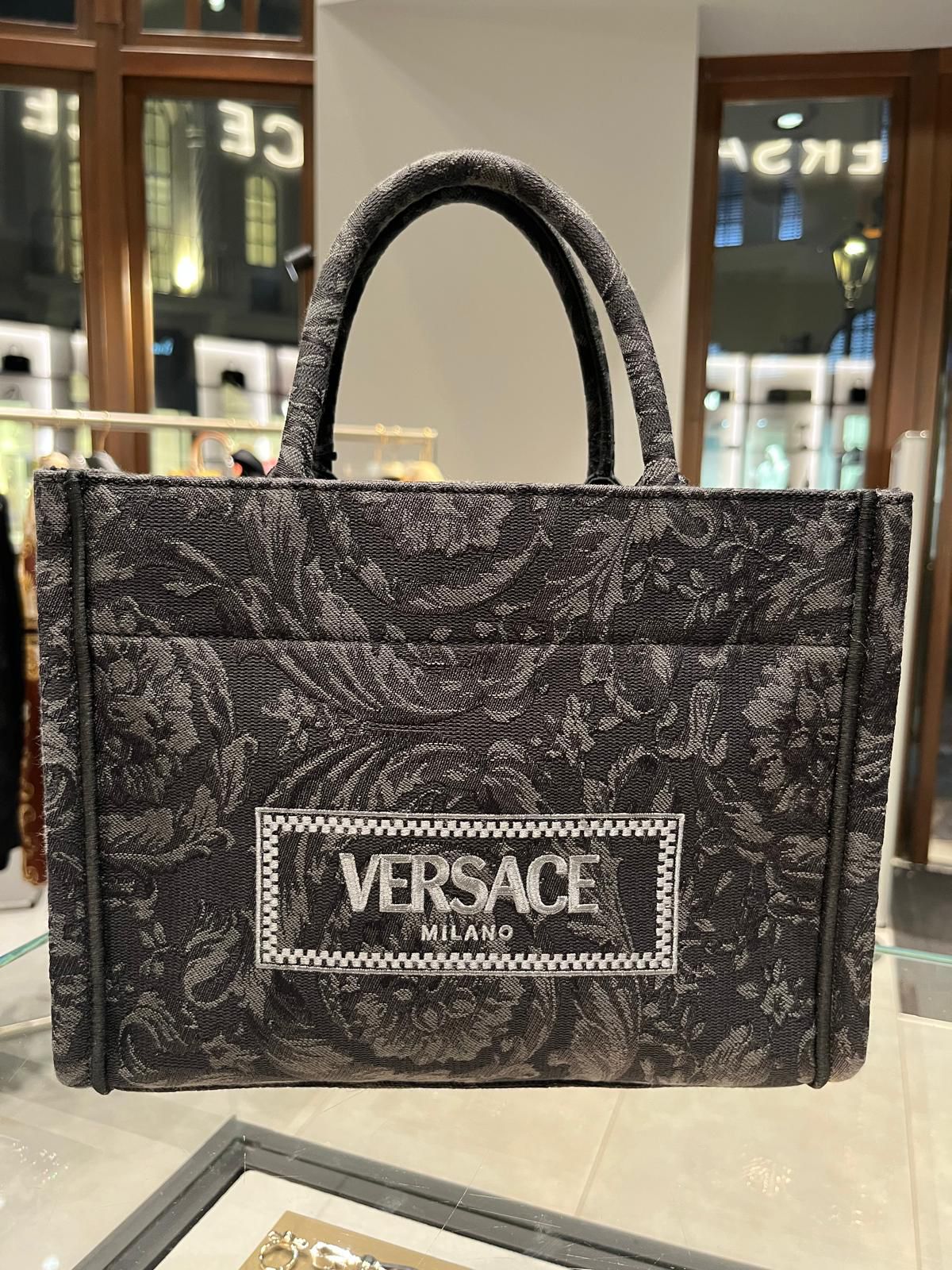 Barocco Jacquard Tote Bag